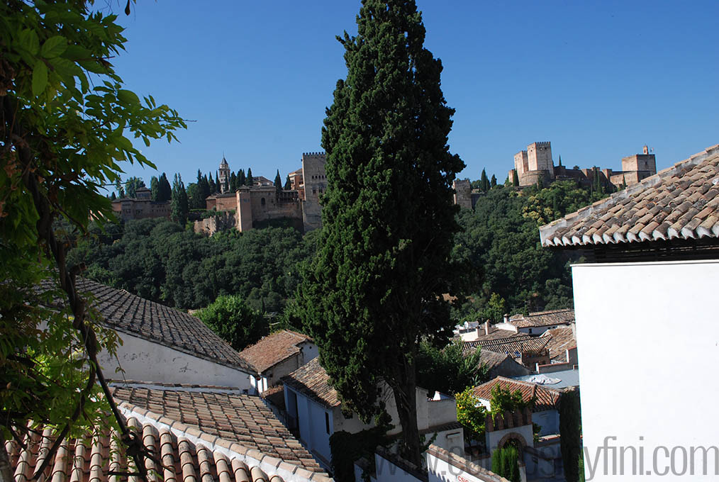 22- View of Alhambra from Santa Ana, Granada